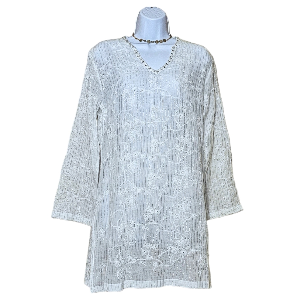 Peppermint Bay Lightweight Tunic/Swimsuit Cover Up